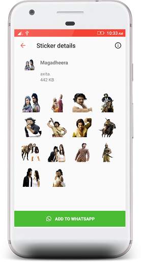 Ram Charan Stickers 4 WhatsApp screenshot 4