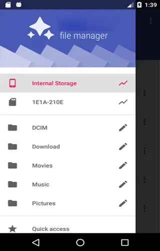 APK File manager screenshot 1