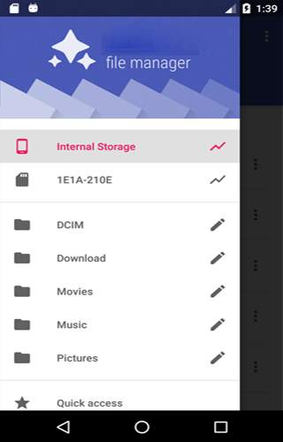 APK File manager screenshot 1