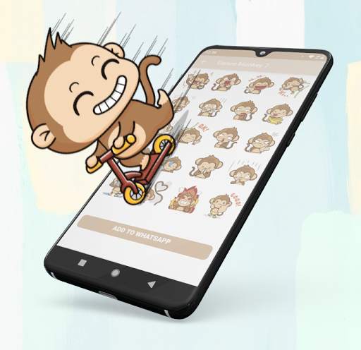 WASticker Dance Monkey For Whatsapp Sticker Monkey screenshot 4