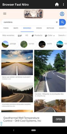 Browser Fast Nitro screenshot 1