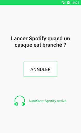 AutoStart Spotify screenshot 1