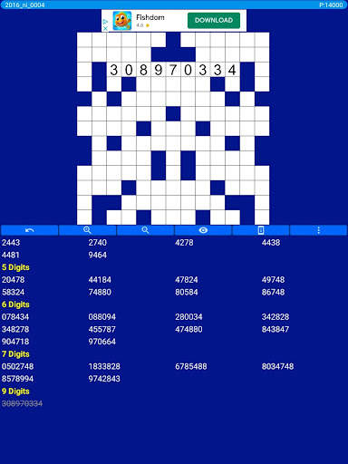 Number Fill in puzzles Numerix screenshot 16
