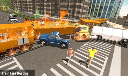 Train Fire Rescue Simulator 2019 screenshot 9