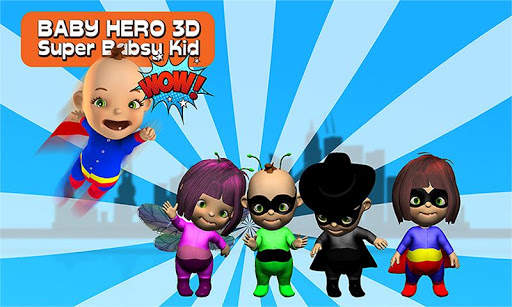 Baby Hero 3D - Super Babsy Kid screenshot 1