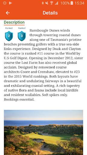 Golf Course Guide Aust Edition 2021 screenshot 5