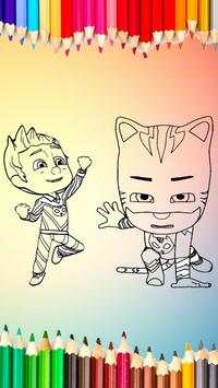 How To PJ Coloring Masks 2018 screenshot 5