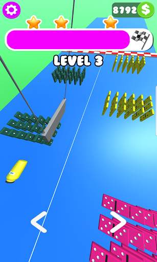 Dominoes Falling! Oddly Satisfying ASMR Game screenshot 3