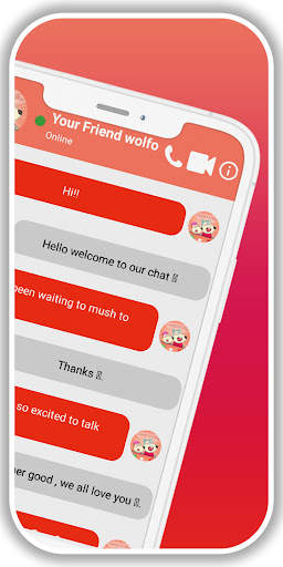 New Wolfo Funny Fake Call - Video & Messages screenshot 2