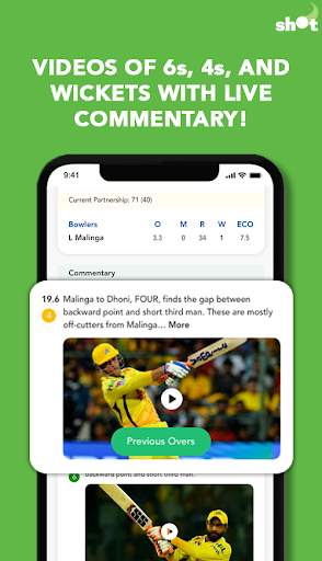 Shot - IPL live scores, Commentary & Videos screenshot 3