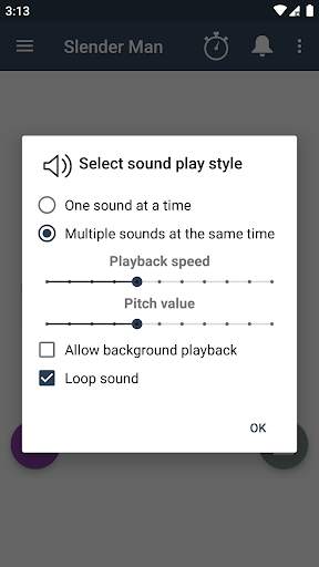 Slender Man Sound Button 3 تصوير الشاشة