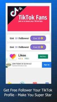 TikFans - Free Followers & Hashtags For Tiktok screenshot 2