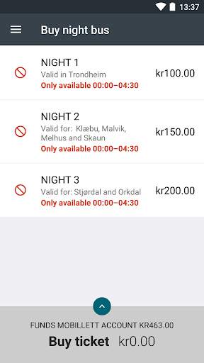 AtB Mobillett screenshot 5