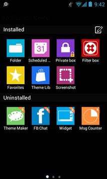 GOSMS WP7 Blue Theme Free screenshot 4