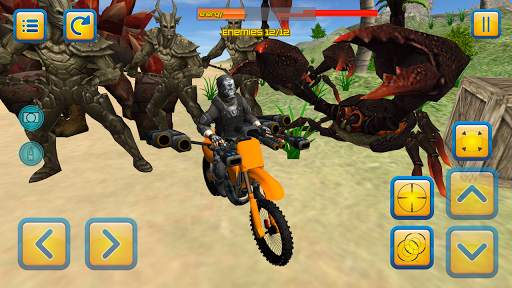 Motorbike Beach Fighter 3D screenshot 3