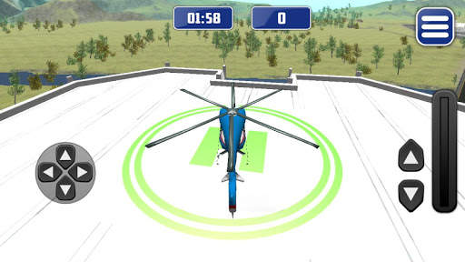 Parkir Helicopter Simulator screenshot 4