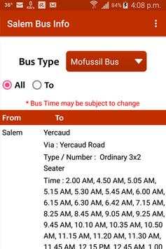 Salem Bus Info screenshot 3