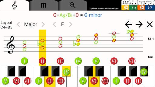 Piano Chord Helper screenshot 2
