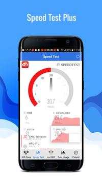 Speed Test Plus - Wifi Protect - Network Master screenshot 1
