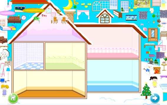Doll House Decoration Games screenshot 2