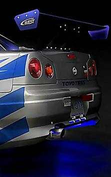 Racing Car Live Walpapers स्क्रीनशॉट 1