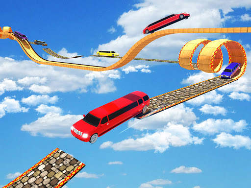 Limousine Racing Stunts Master - Car Racing Games screenshot 7