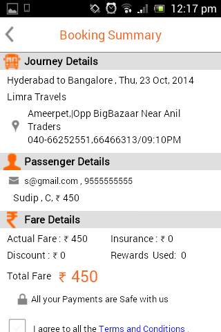 Bus ticket booking app across India in RTCs & Pvt screenshot 6