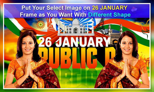 26 January Photo Frame : 26 January Photo Editor screenshot 1