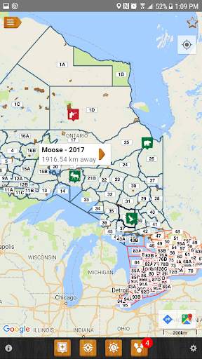 iHunter Ontario screenshot 1