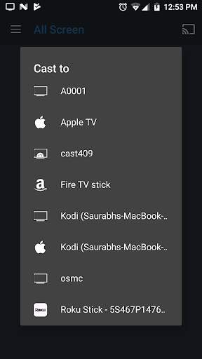 All Screen Cast to TV Roku скриншот 3