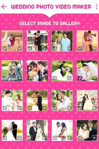 Wedding Photo Video Maker screenshot 1
