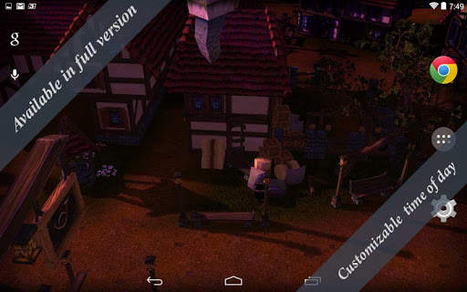Cartoon Village 3D Live Wallpaper Lite screenshot 4