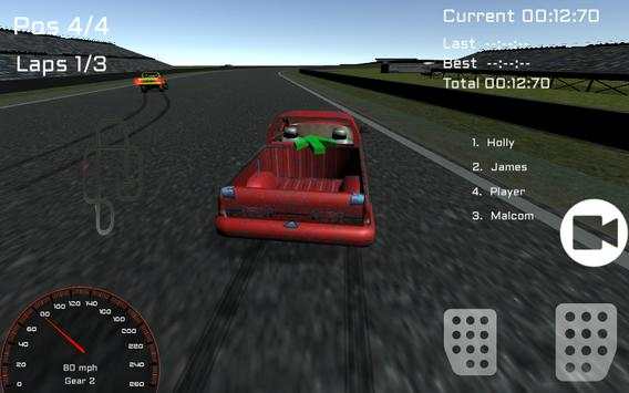 Free Truck Simulator Racing 3D screenshot 1