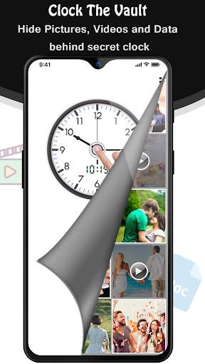 Vault clock : Photo Video Lock screenshot 1