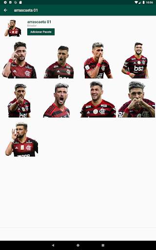 Figurinhas Flamengo para Whatsapp - Elenco screenshot 9