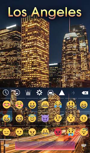 Los Angeles Animated Keyboard  स्क्रीनशॉट 4