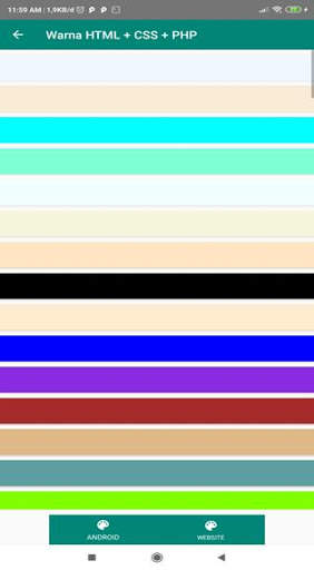 Kode Warna Pemograman screenshot 7