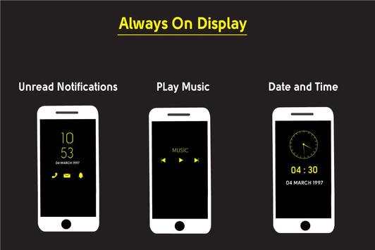 Always On Display AMOLED – Clock, Super Amoled AOD 8 تصوير الشاشة