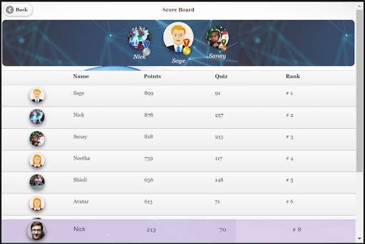 quizee - the knowledge app screenshot 15