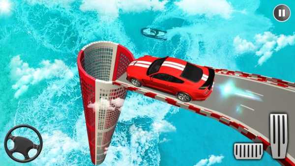 Muscle Car Stunts 2020 Mega Ramp Racing Car Games screenshot 2