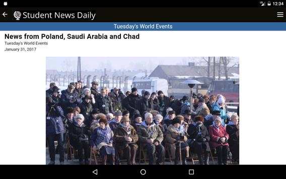 Student News Daily - Tablet screenshot 13