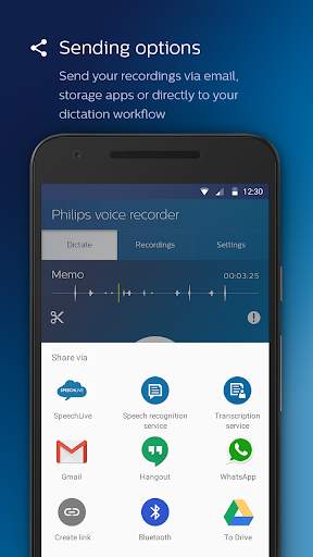 Philips voice recorder 3 تصوير الشاشة