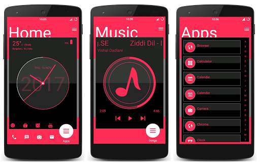 Analog Clock Launcher -Applock screenshot 2