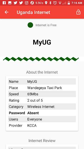 Uganda Internet Free screenshot 3