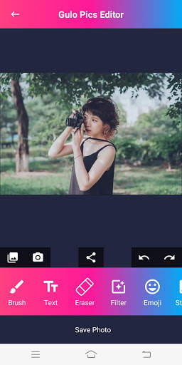 launcher Theme For Infinix 7 with photo editor screenshot 2