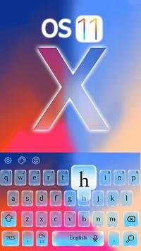 New Keyboard Theme for Phone X screenshot 1