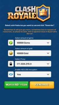 Free Gems for Clash Royale screenshot 3