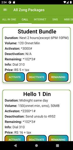 Zong Packages 2021 | Zong Packages 2021 Newest screenshot 11