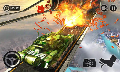 Impossible Army Tank Driving Simulator Tracks screenshot 4