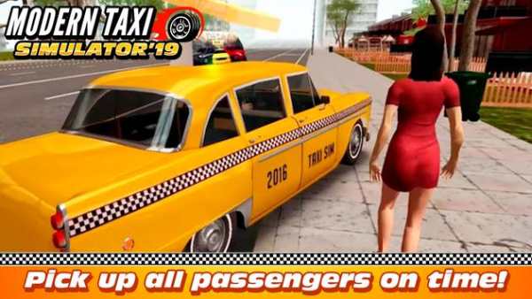 Modern Taxi Driving 3D screenshot 4